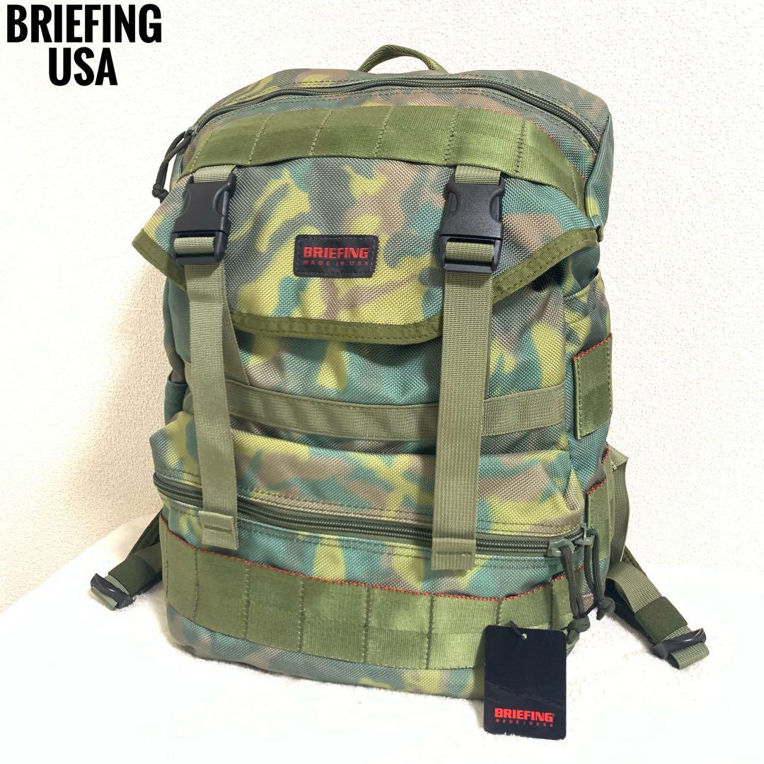 新品名作 BRIEFING SIMPLE FLAP USA製 リュック 廃盤品