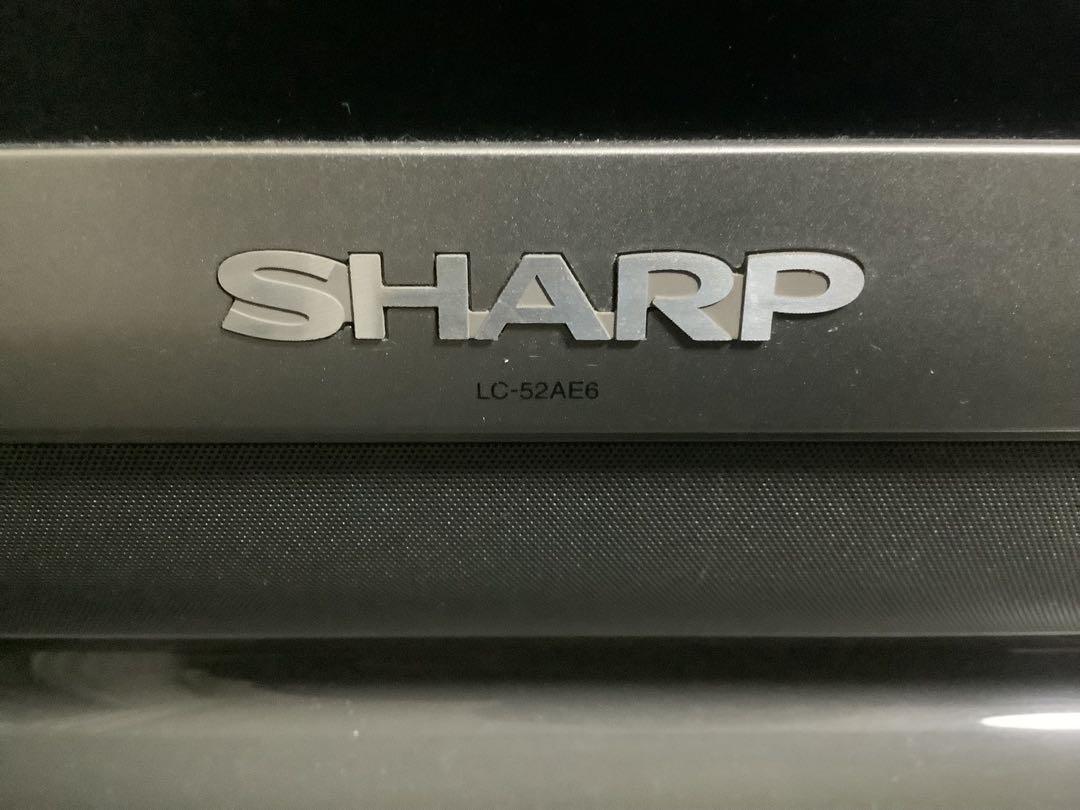 テレビ　52V型　SHARP AQUOS 世界の亀山モデル　LC-52AE6