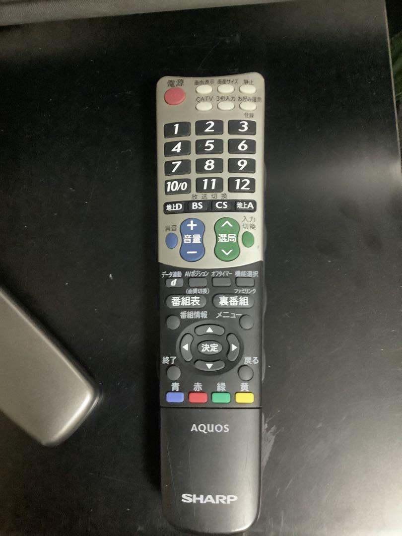 テレビ　52V型　SHARP AQUOS 世界の亀山モデル　LC-52AE6