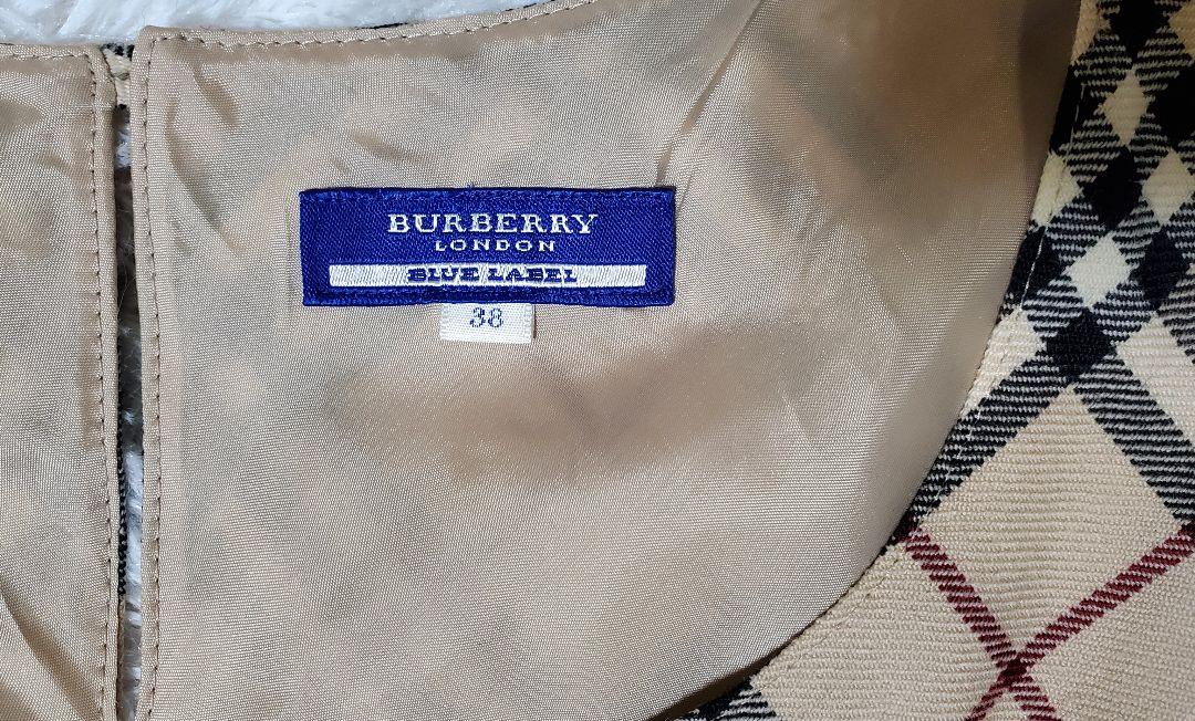 BURBERRY BLUE LABEL チェック柄 ワンピース 38サイズ