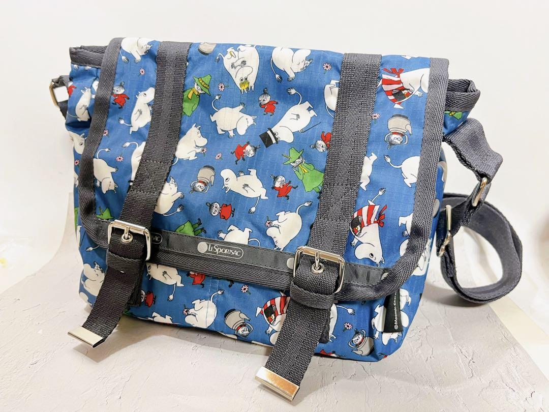 美品　レスポートサック ムーミン コラボ ショルダー メッセンジャーバッグ