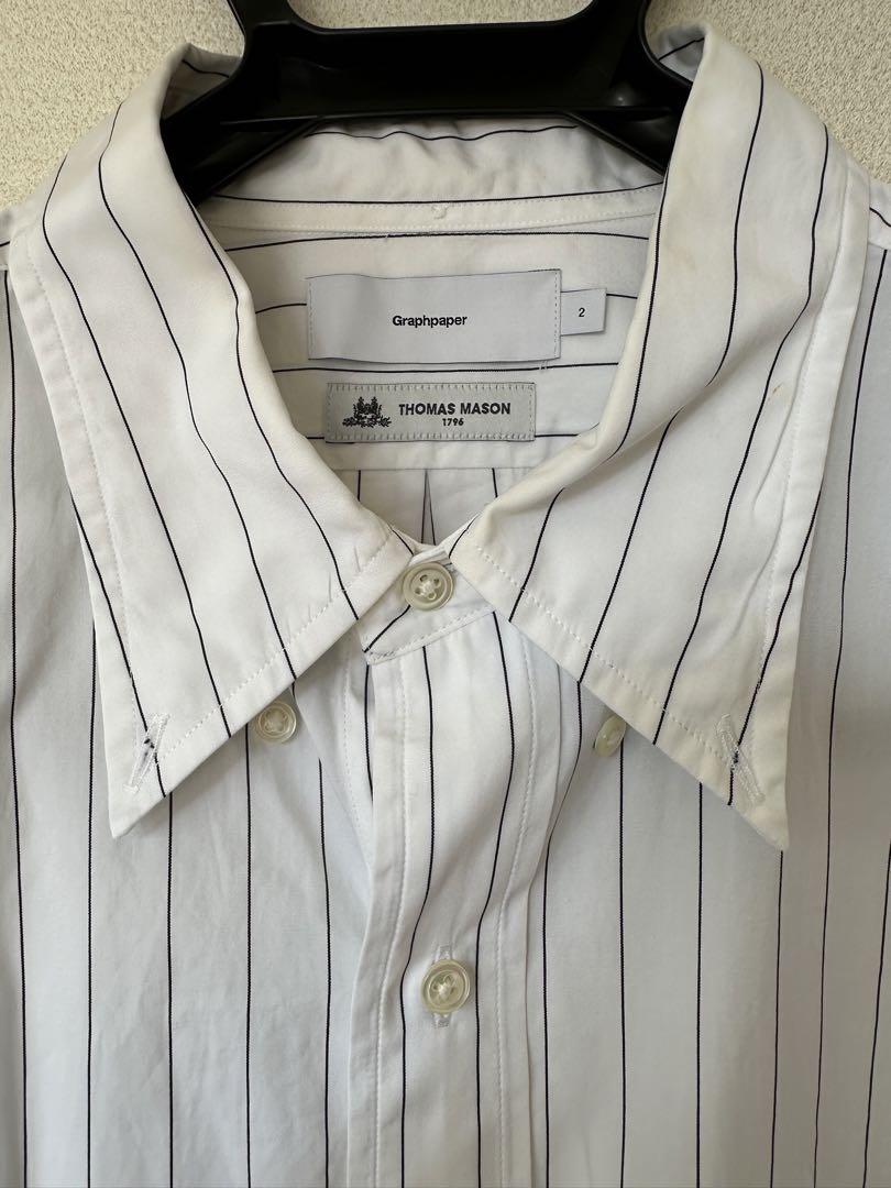Graphpaper×THOMAS MASON L/S  Box Shirt