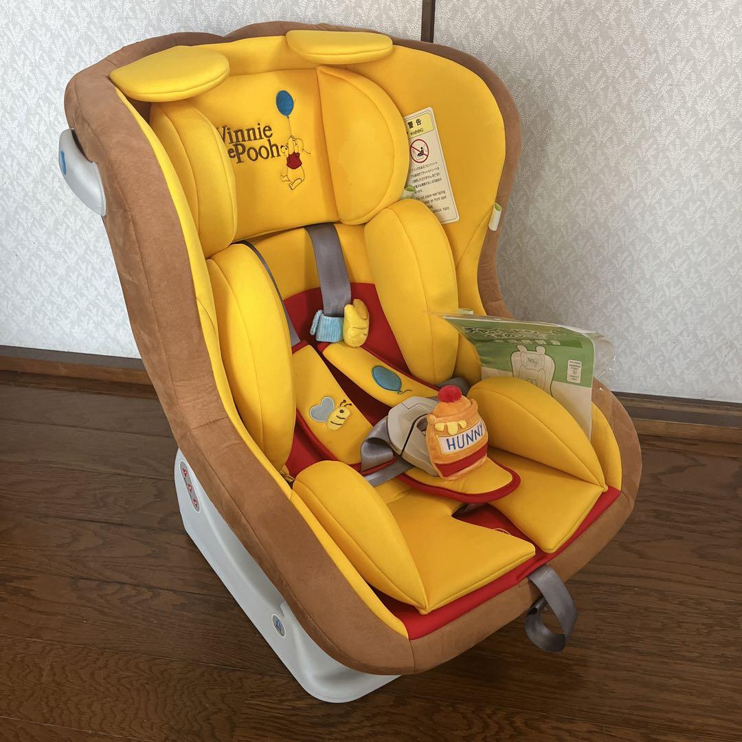 【未使用】西松屋 限定モデル 美品 くまのプーさん チャイルドシート プーさん