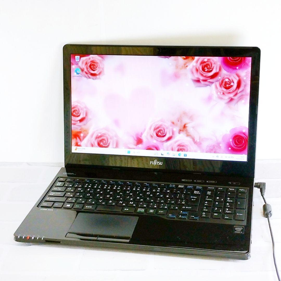 大容量1TB✨Corei7✨フルHD✨最新 Win11✨カメラ付 ノート