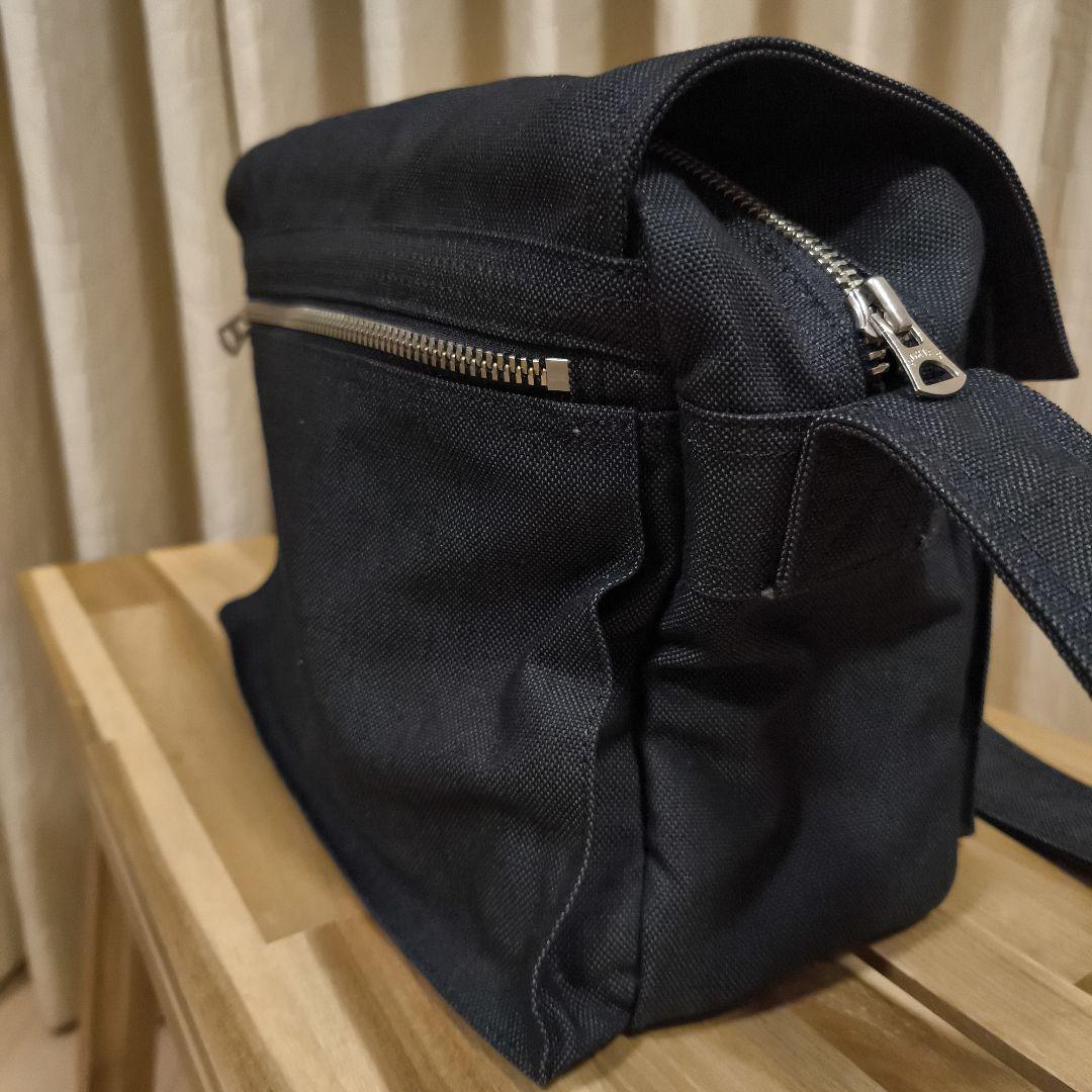 美品】PORTER ポーター ショルダーバッグ スモーキー 黒