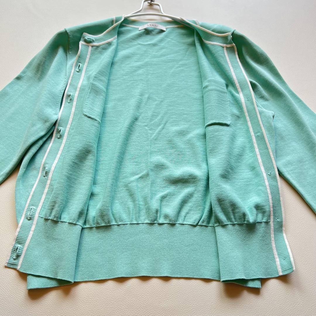 美品 アナイ 23モデル シルケットコットンクルーネック