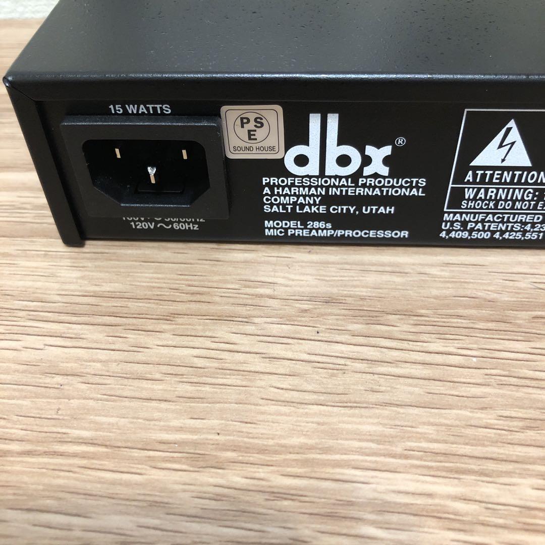 配信機器・PA機器・レコーディング機器 dbx 286s