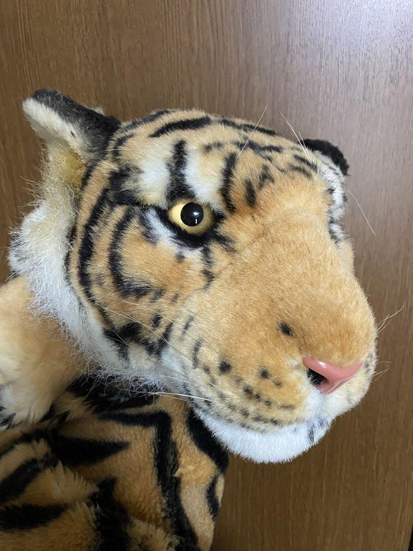 【希少品】虎 敷物 トラ タイガー フロアマット カーペット 絨毯 剥製風