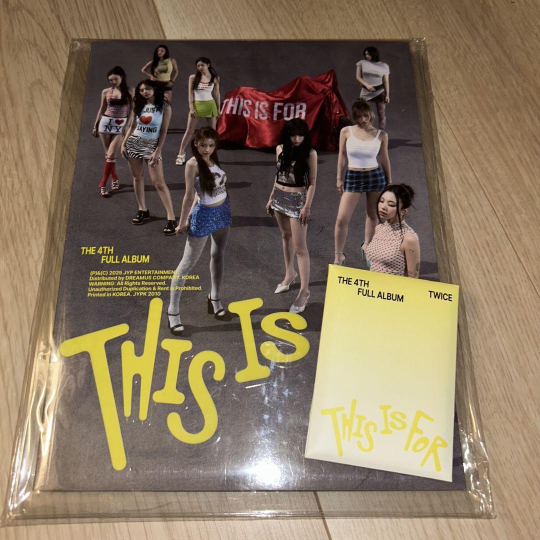 TWICE THIS IS FOR アルバム・予約特典トレカ - メルカリ
