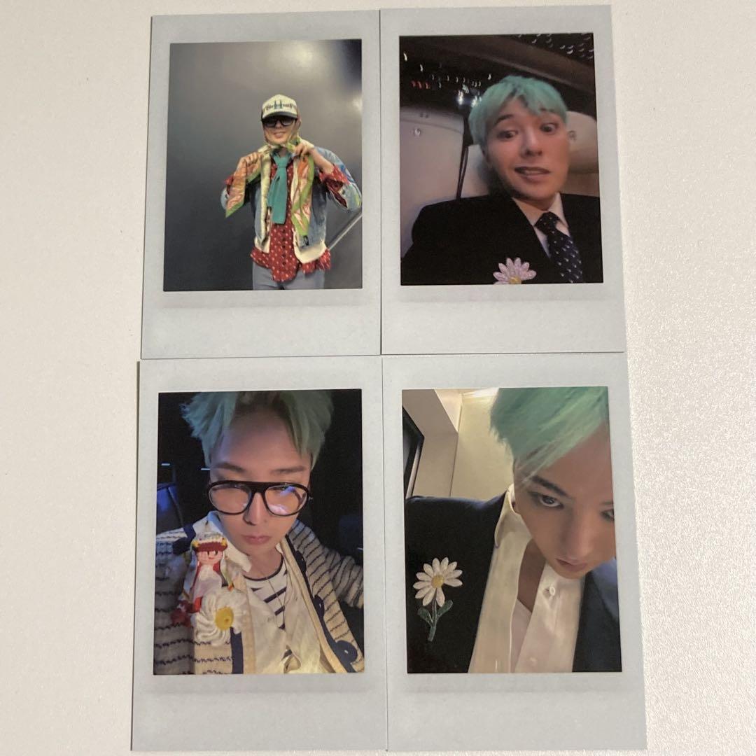 超特価SALE開催！ 会場限定 ジヨン G-DRAGON MD 4種 トレカ ポラロイド 購入特典 アイドル