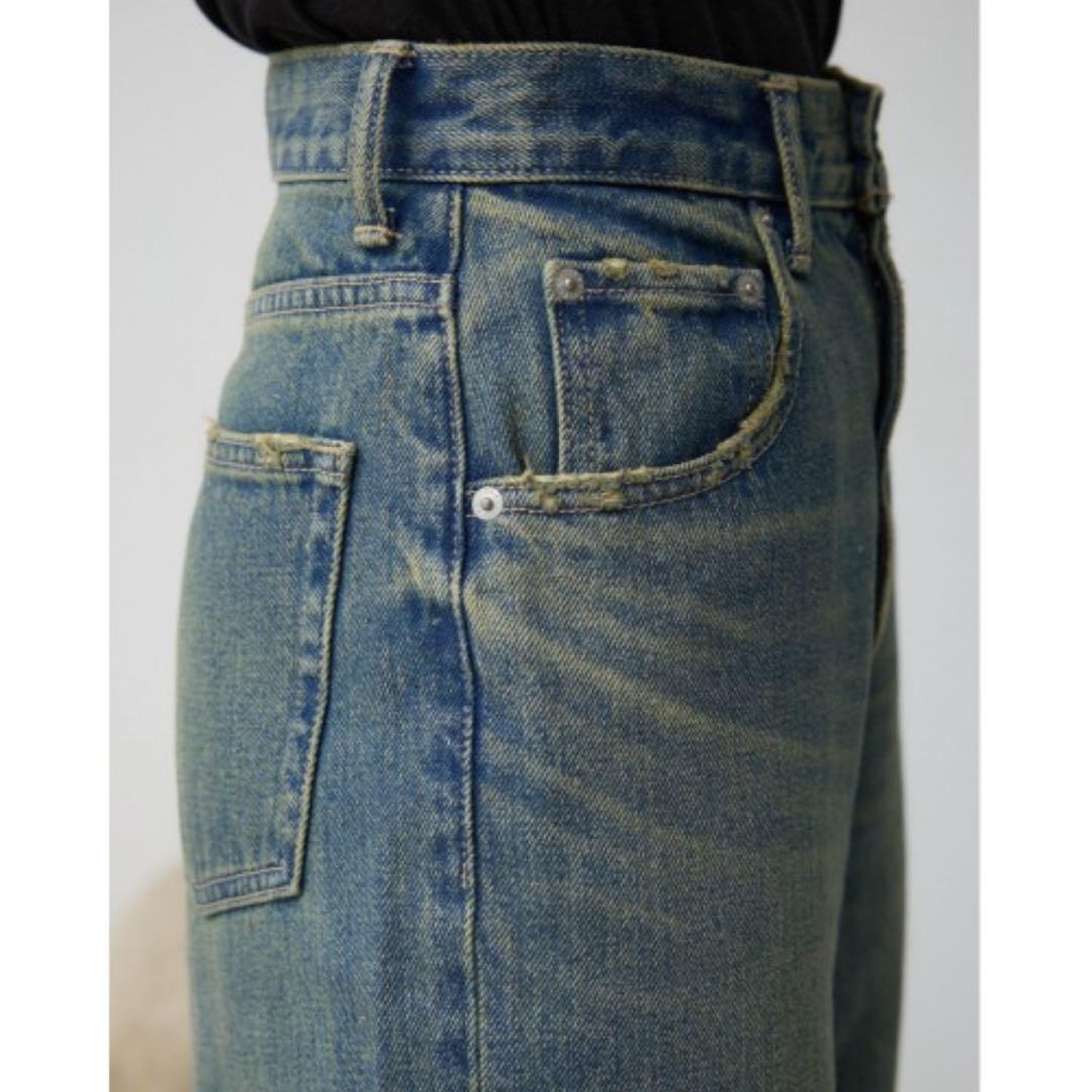 AZUL DENIM ハイウエストワイドデニム
