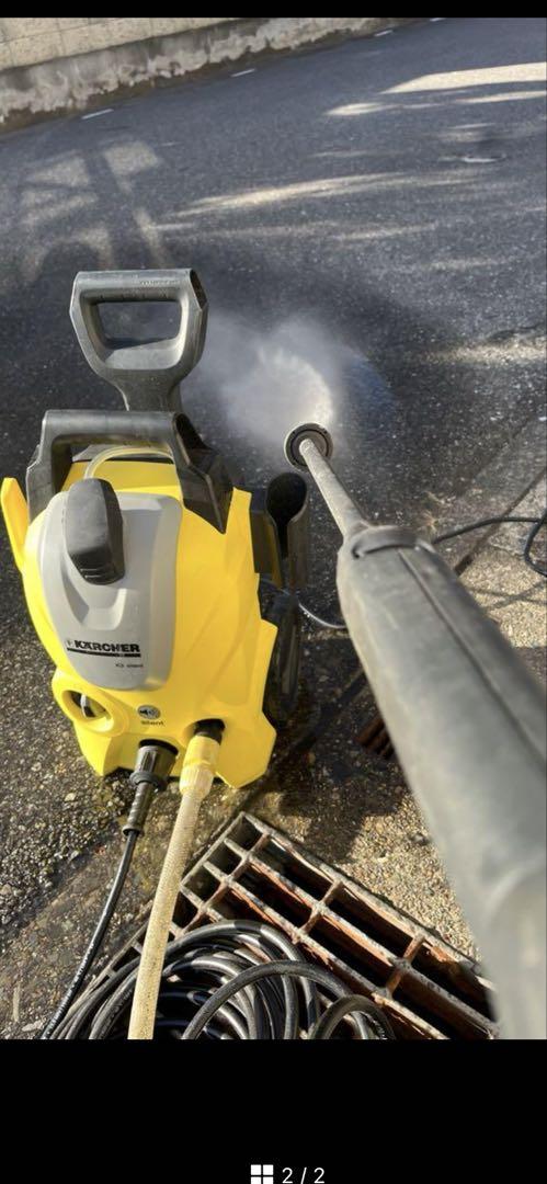 KARCHER 高圧洗浄機 K3サイレント本体のみ
