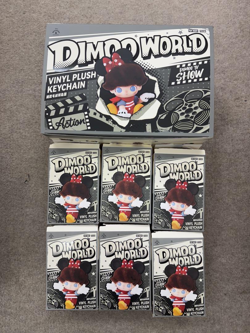 DIMOOWORLD×DISNEYシリーズぬいぐるみキーチェーンアソートボックス
