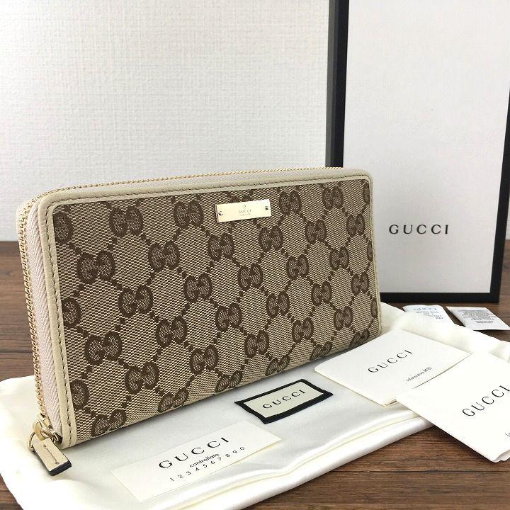 未使用品 GUCCI ジップウォレット 307980 28