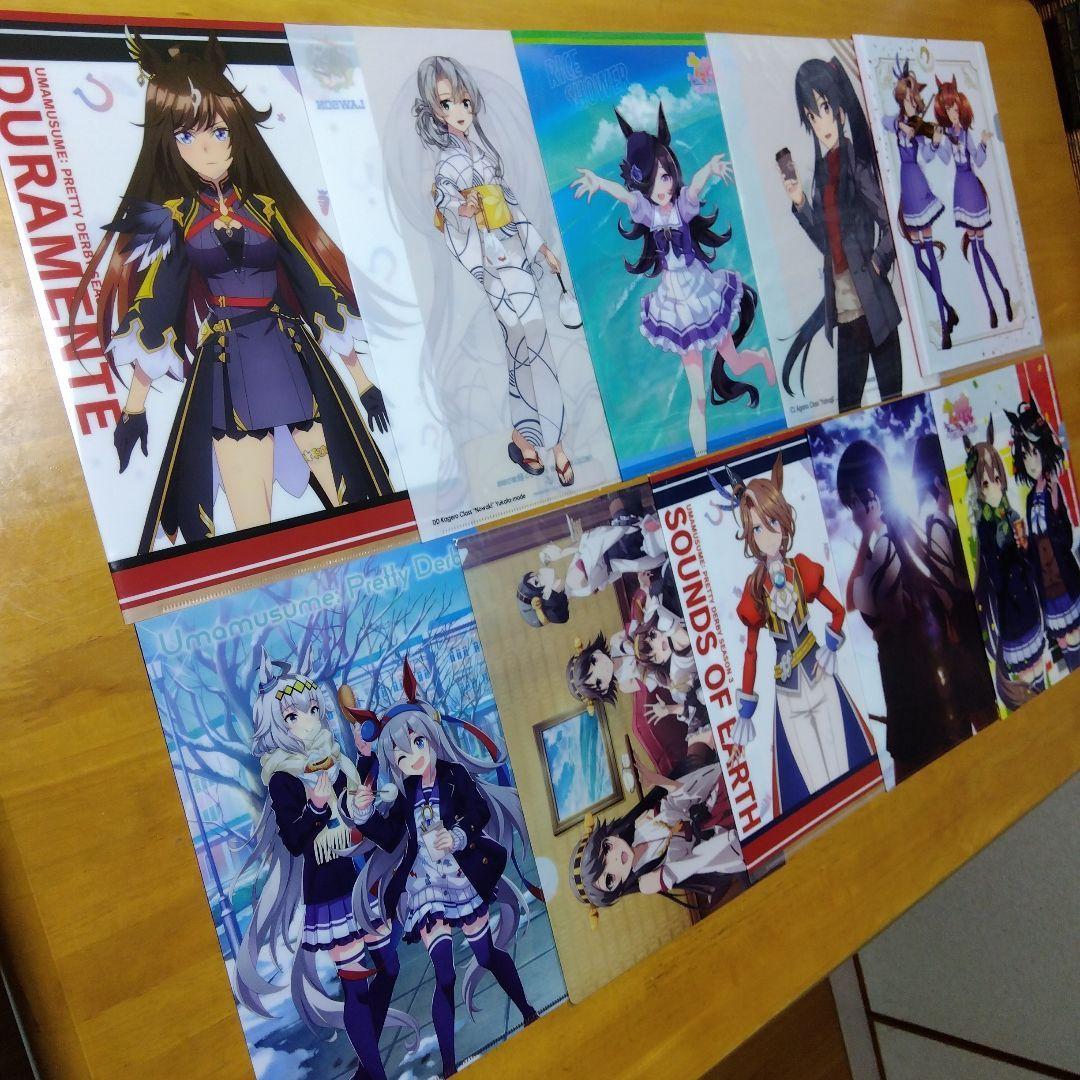 超安い品質 美少女系 アニメ A−4クリアファイル 大量100枚 まとめ売り クリアファイル