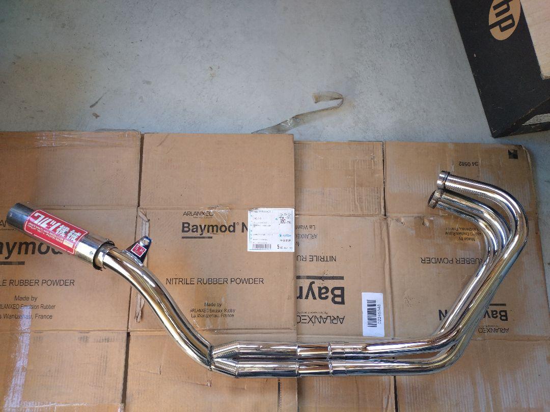 CBX400F ワルツ機械　初期 ワルツ機械CBX400Fエキパイブラック / パステルロード