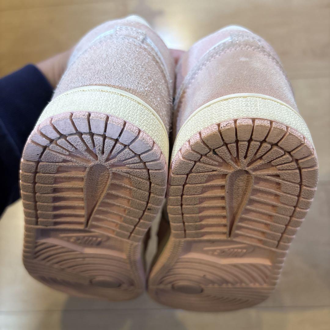 NIKE エアジョーダン1 18センチ　ピンク