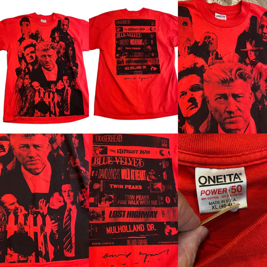 ビンテージ 90年代 デヴィッドリンチ tシャツ ムービー 映画 xl 古着