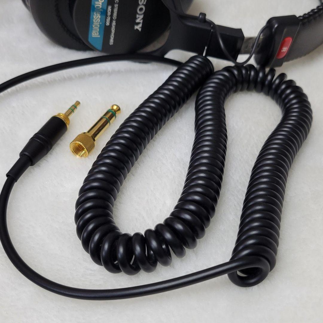 【美品】SONY MDR-7506イヤーパッド新品　ステレオヘッドホン