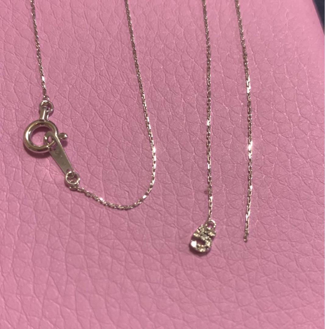 k10ホワイトゴールド製ダイヤNO.5 スキンジュエリー☆ジャンク品