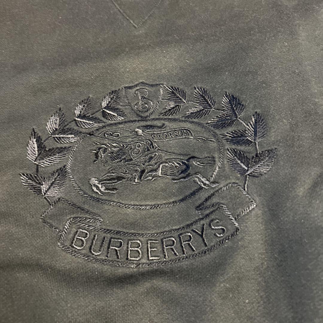 Burberry's ネイビー トレーナー Lサイズ