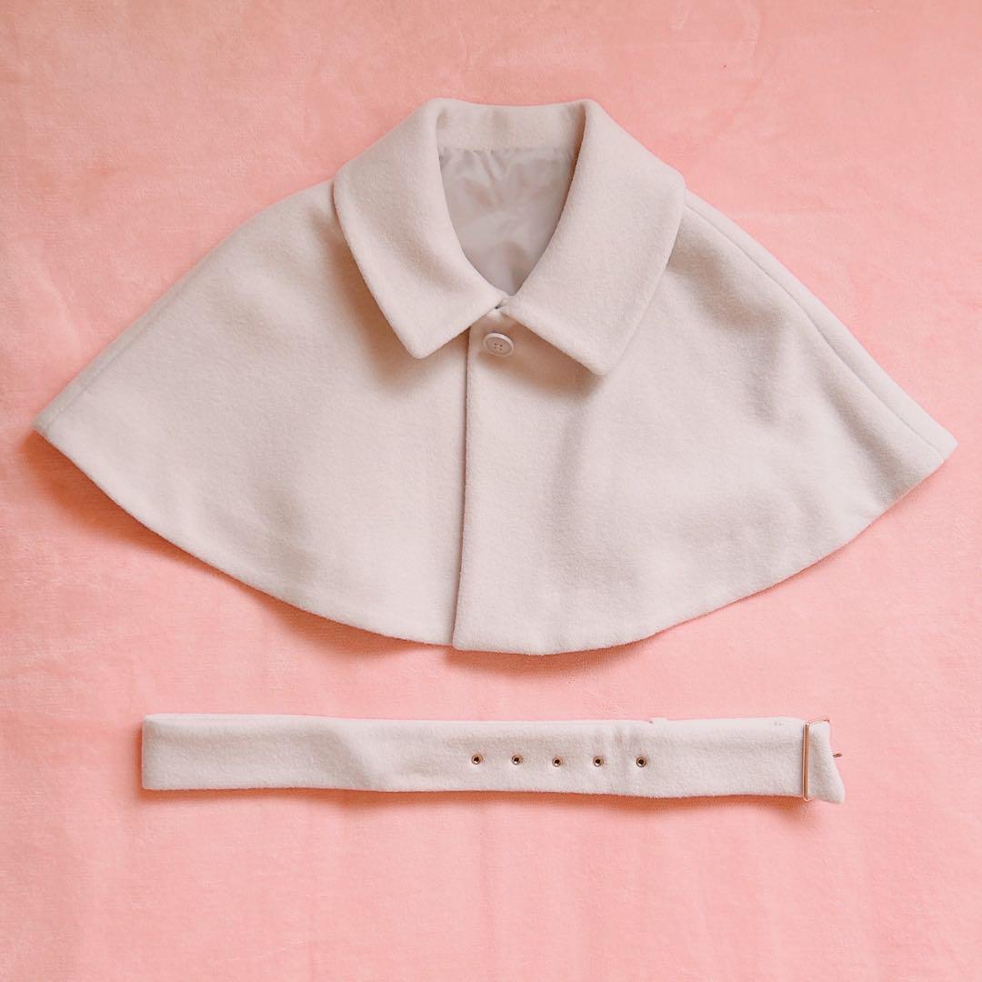 ケープカラーコート【美品】