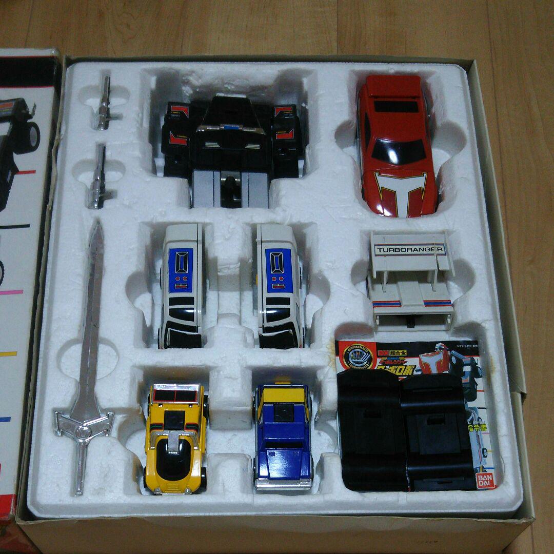 高速戦隊ターボレンジャー 五連合体 dgBeC-m47836996721 ターボロボ 低価正規店