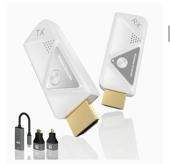 ワイヤレスhdmi無線 送受信機セットプラグアンドプレイ 30m安定した転送距離