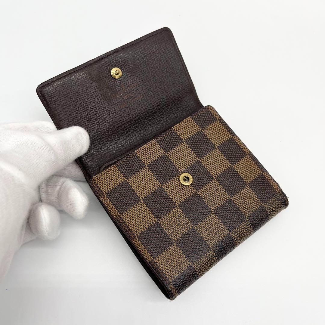 ✨超美品✨ルイヴィトン ダミエ ポルトフォイユ エリーズ 折財布