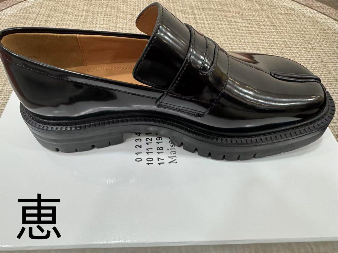 Maison Margiela ローファー タビ レザー シューズ 37サイズ
