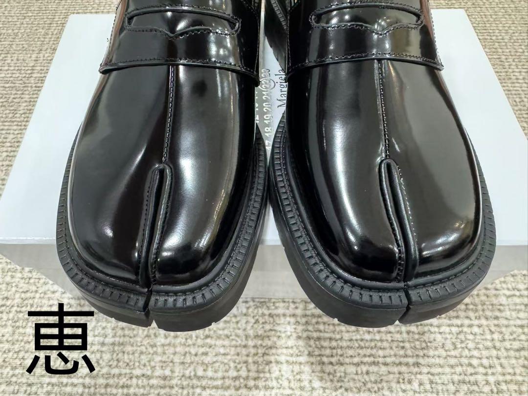Maison Margiela ローファー タビ レザー シューズ 37サイズ
