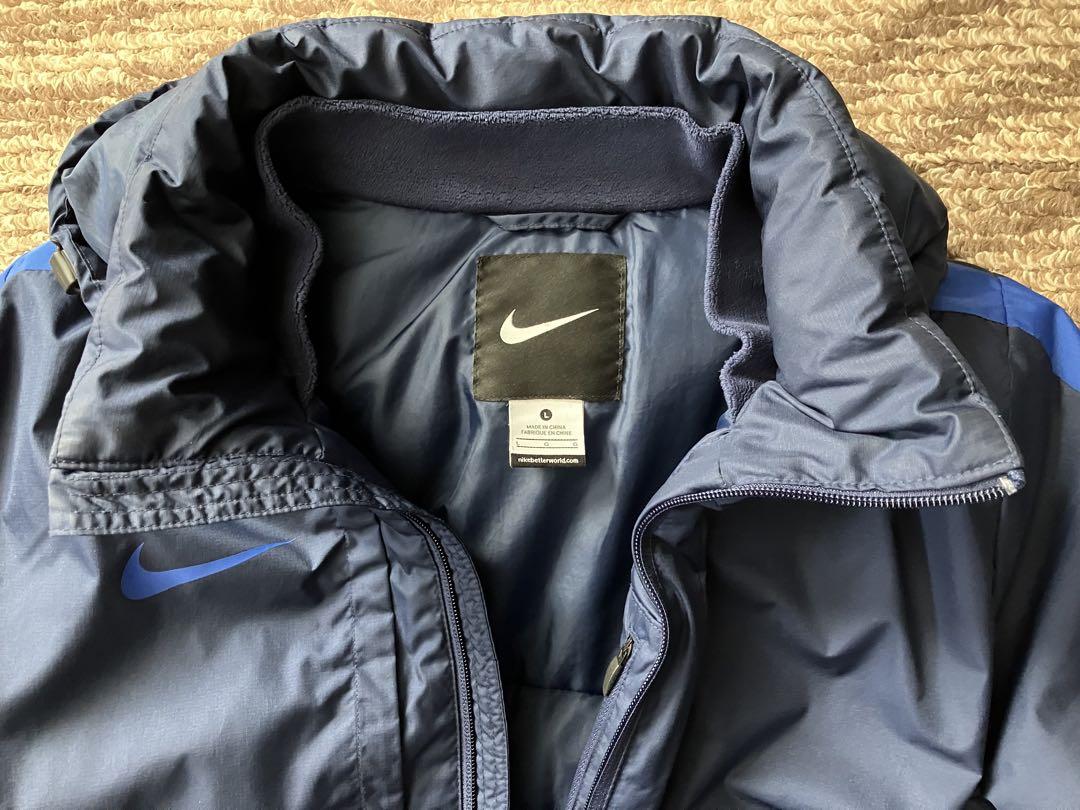 NIKE(ナイキ) ベンチコート/メンズ　Lサイズ ネイビー