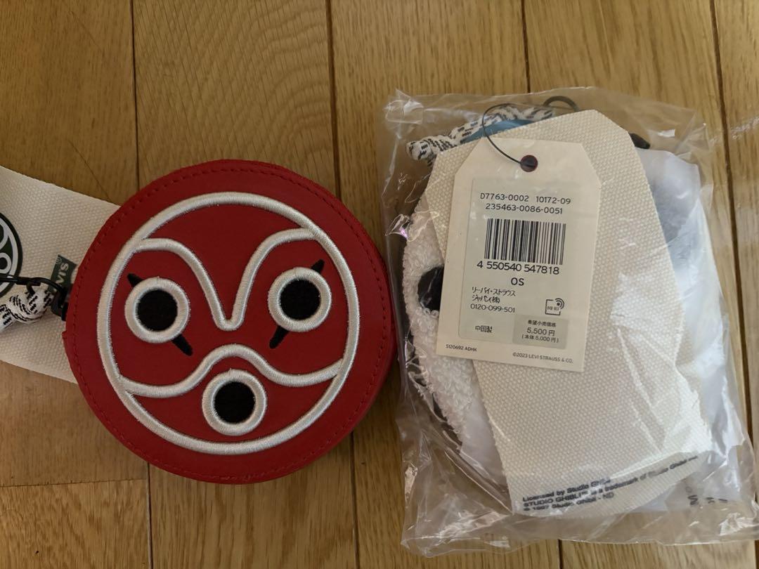 Levi's® X Princess Mononoke San's Mask Leather Coin Bag