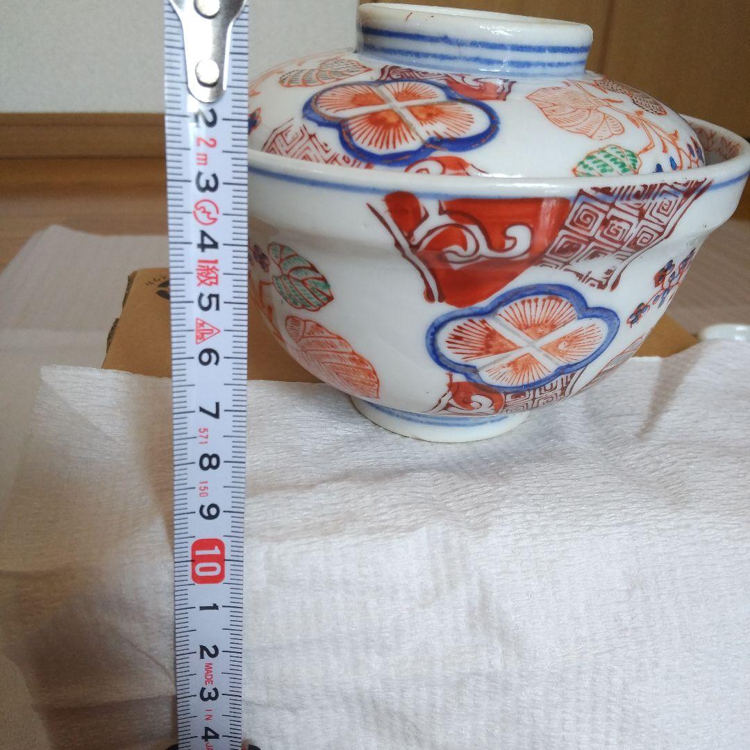 古典柄 蓋付き ミニ丼 5個セット