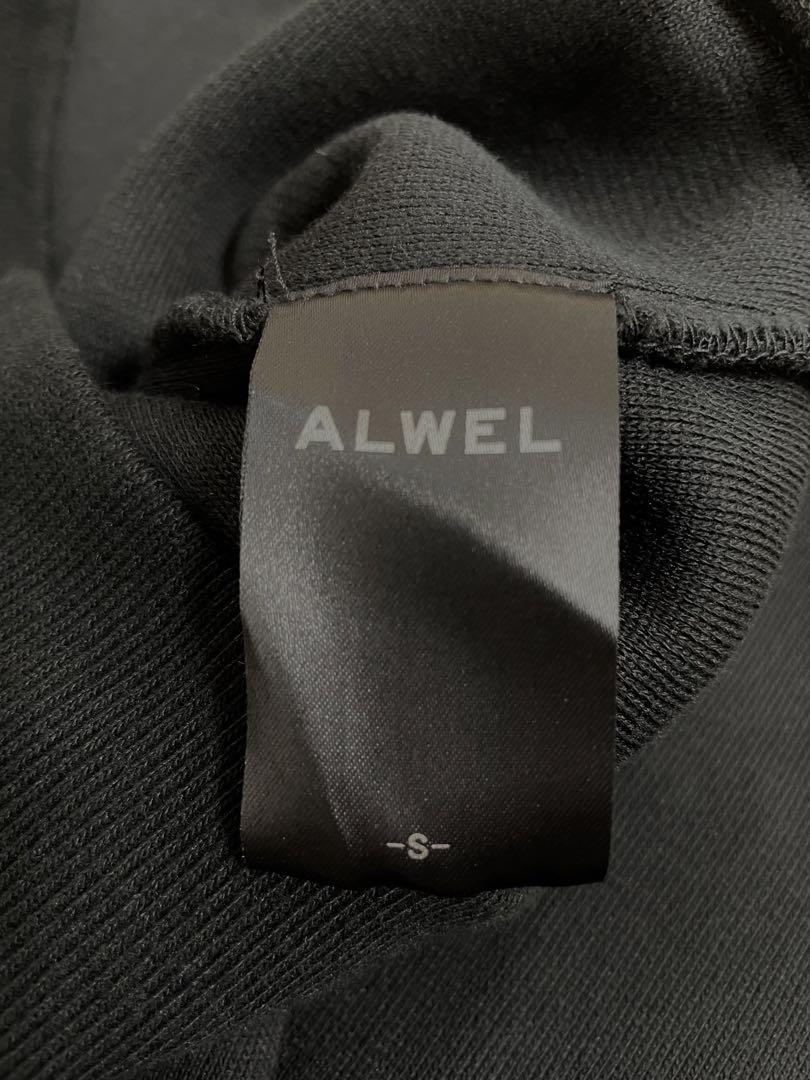 新品未使用 ALWEL オルウェル ポケット付クルーネックスウェット レディース
