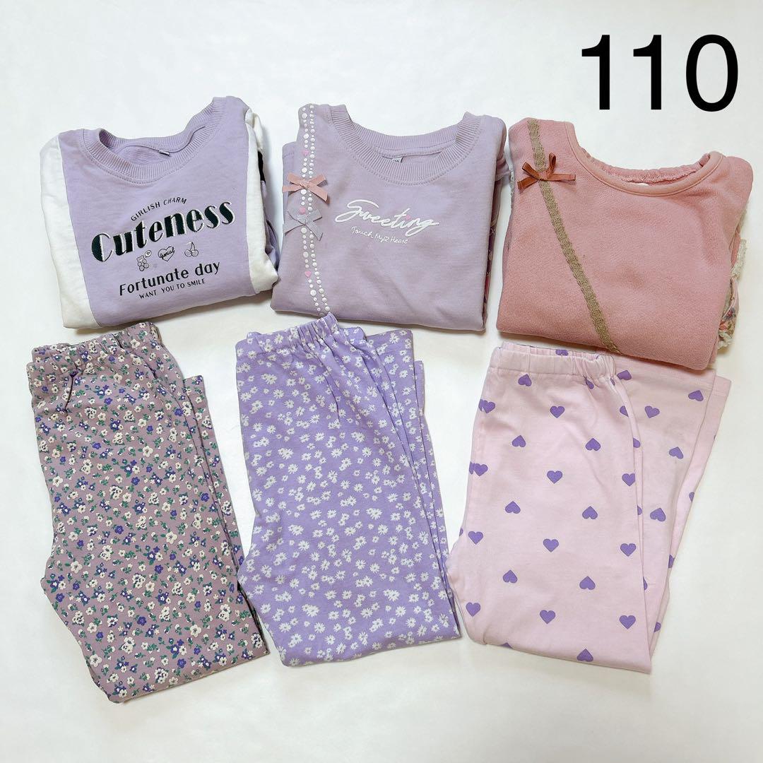 超人気 保育園着】女の子服トップスෆ‪レギンスまとめ売り110cm - メルカリ‬ ワンピース