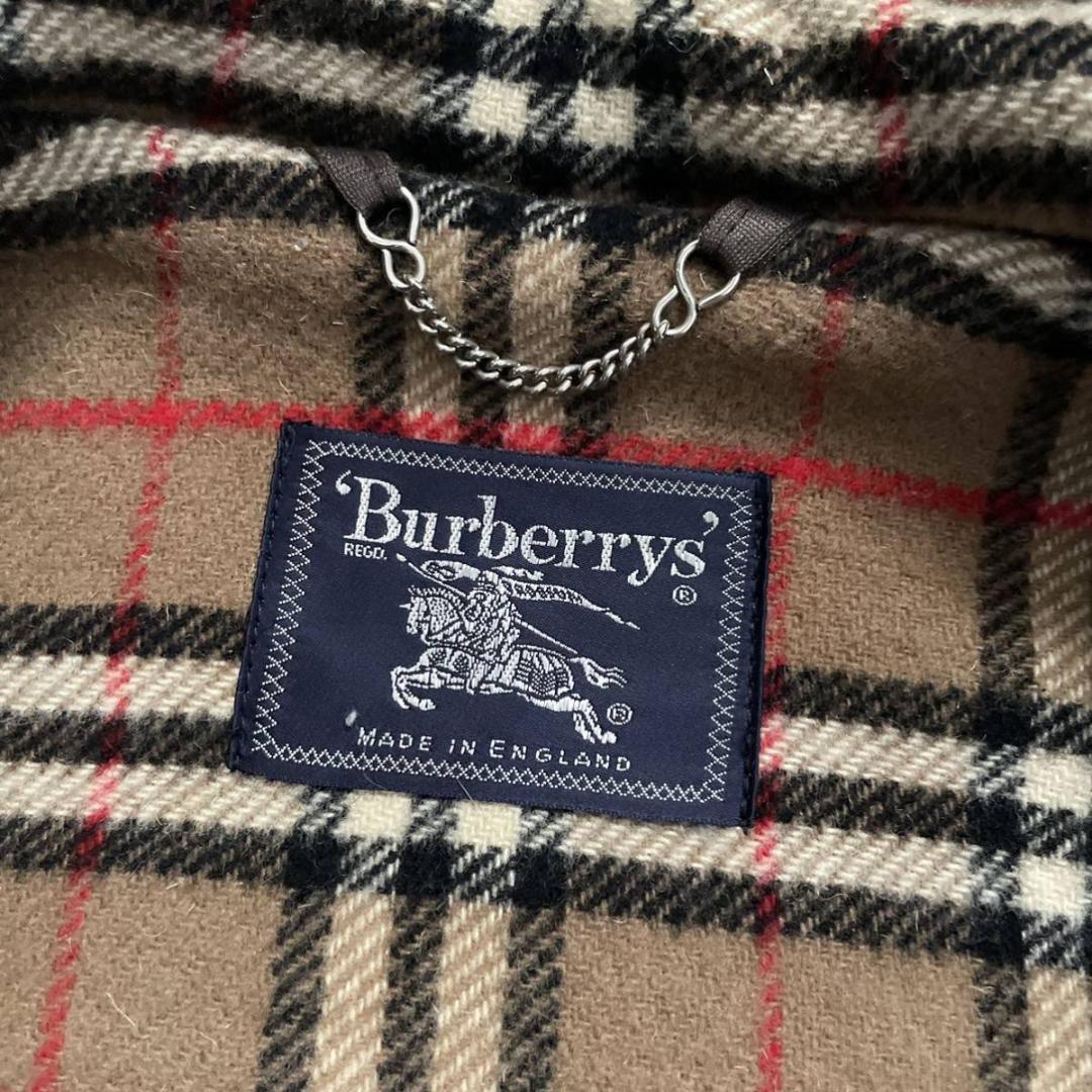 【美品】Burberrys バーバリーズ ダッフルコート 英国製 Burberry's Duffel Coat 