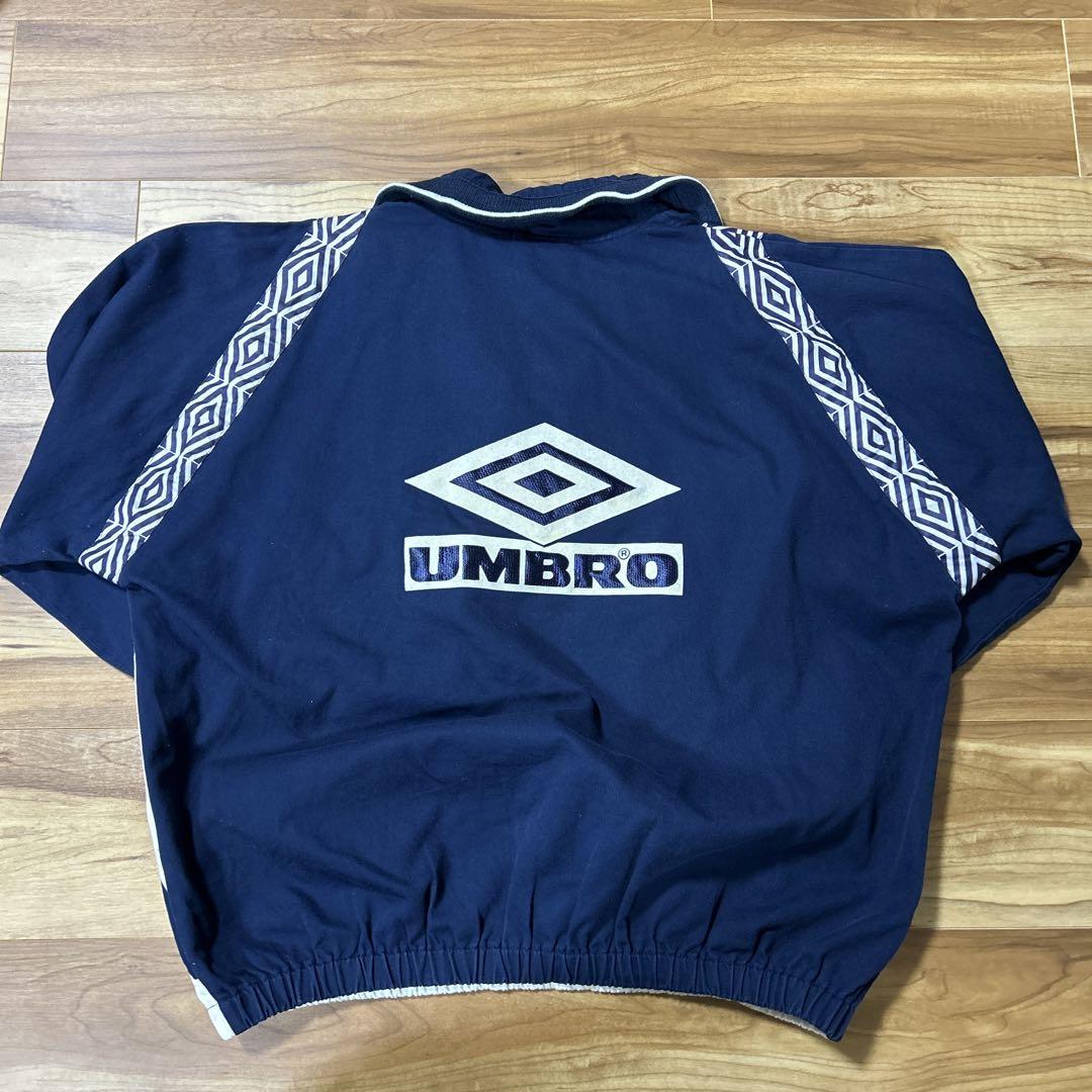 90s vintage umbro half zip drill top