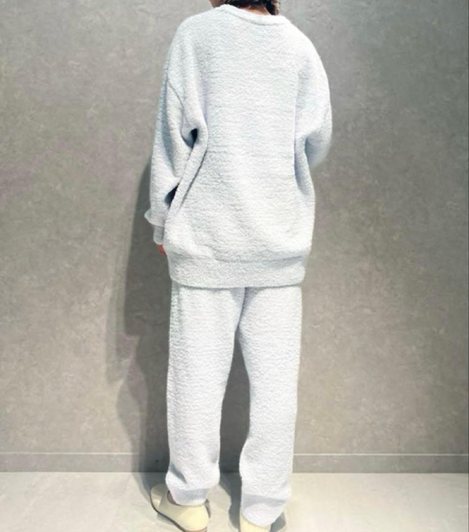 ジェラートピケ パンダジャガードプルオーバー&さがらロングパンツ 上下セット ジェラートピケ パンダジャガードプルオーバー&さがらロングパンツ 上下セット