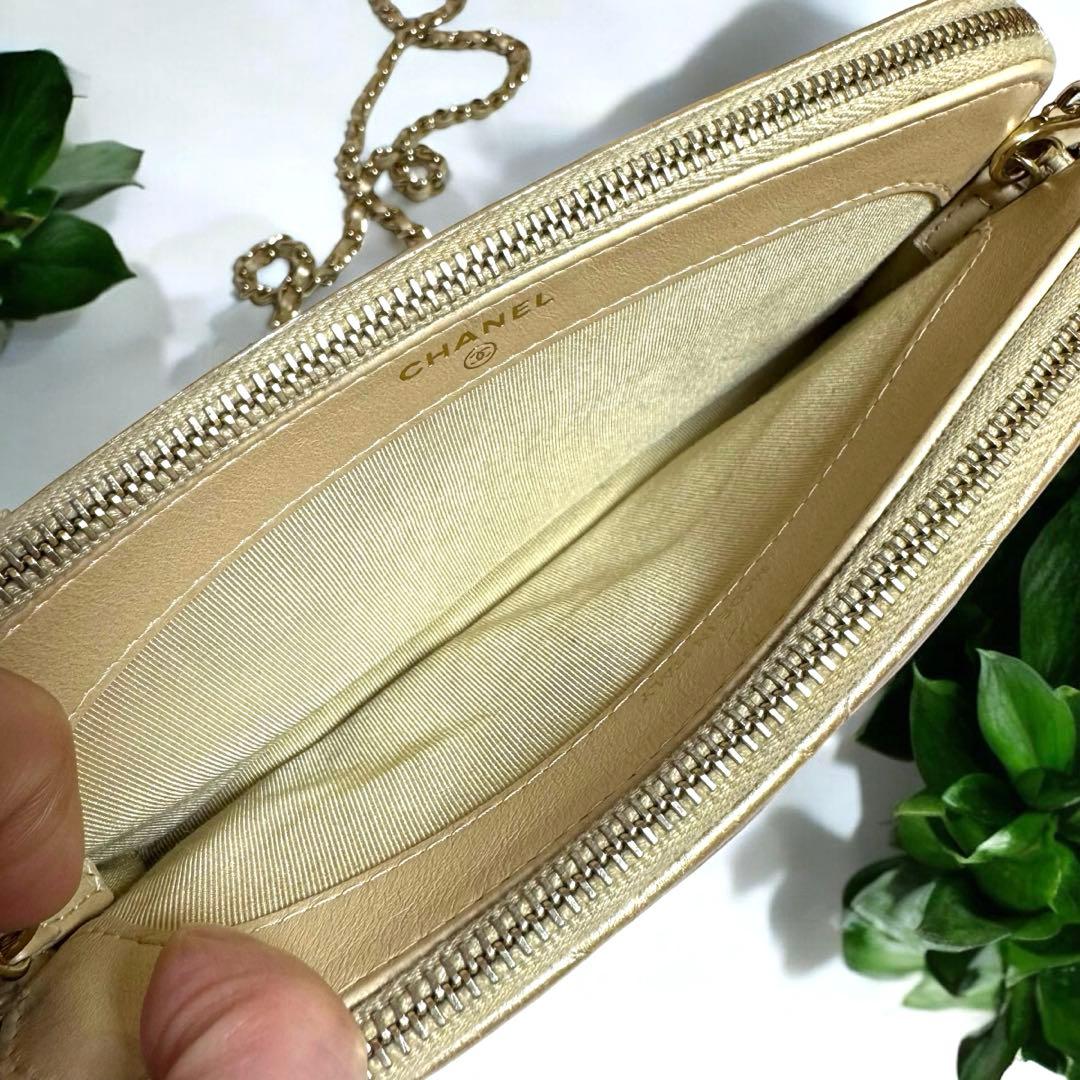 美品★31番台！CHANEL マトラッセ☆チェーンショルダーウォレット