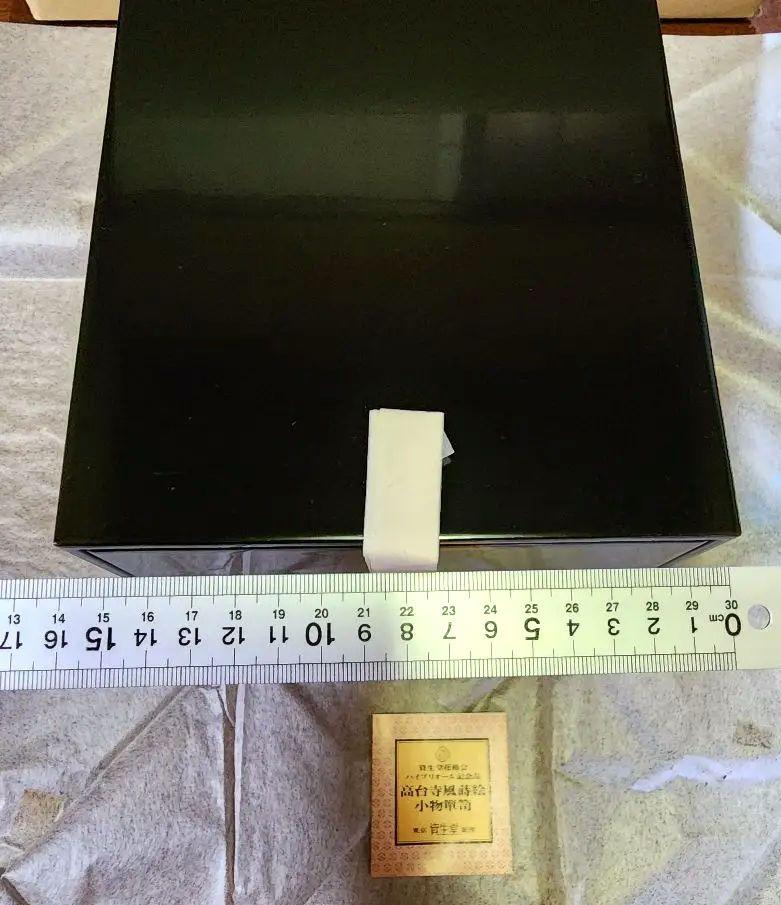 【新品未使用】資生堂花椿会 高台寺風蒔絵 小物箪笥 タンス 限定品