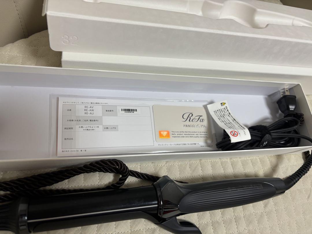 ReFa カールヘアアイロン ブラック 専用ケース付き