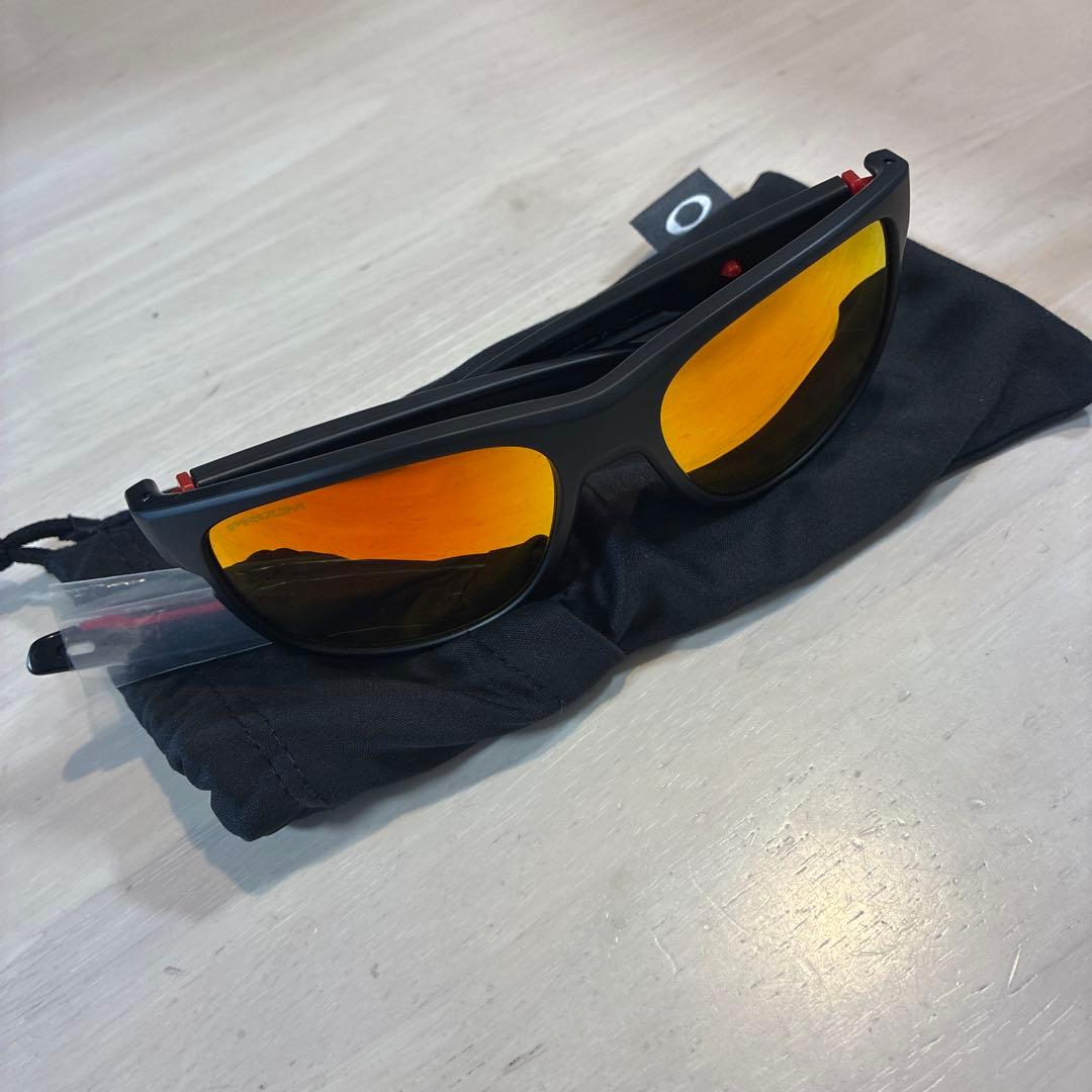 Oakley ブラック オレンジ サングラスOAKLEY