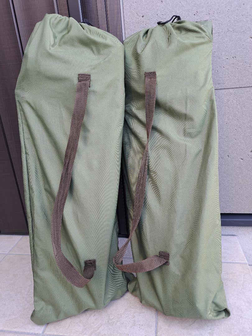 【超美品】Coleman　ツーウェイ　キャプテンチェア　グリーン　【2脚セット】