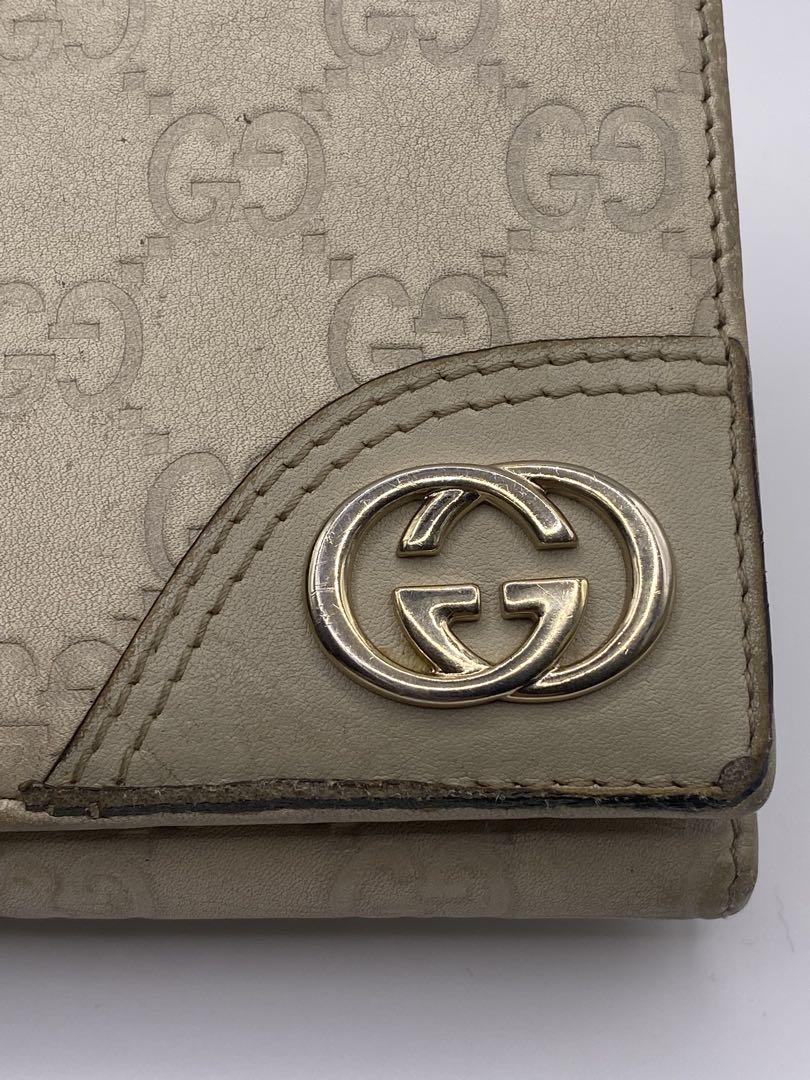 激安通販新作 最終値下げ】GUCCI 長財布 GGパターン シマレザー グッチ 小物