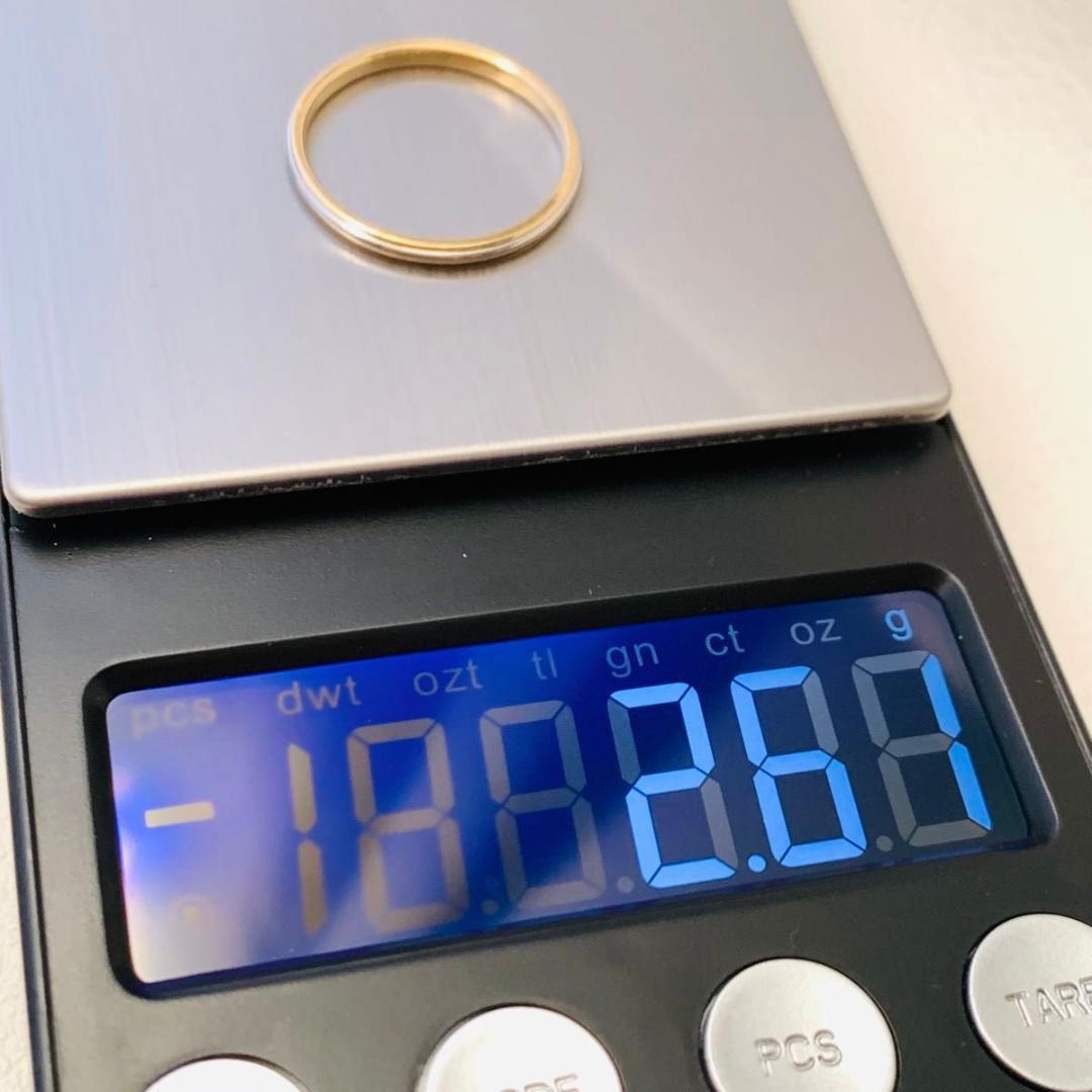 美品 ティファニー ルシダ pt950 750 k18 指輪 リング 20号
