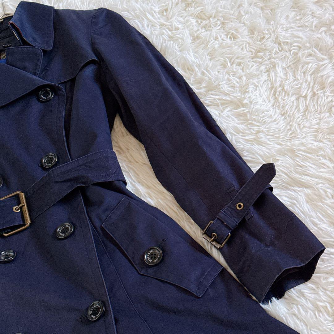現行タグ ブルーレーベルクレストブリッジ トレンチコート ベルト ライナー付き 現行タグ ブルーレーベルクレストブリッジ トレンチコート ベルト ライナー付き