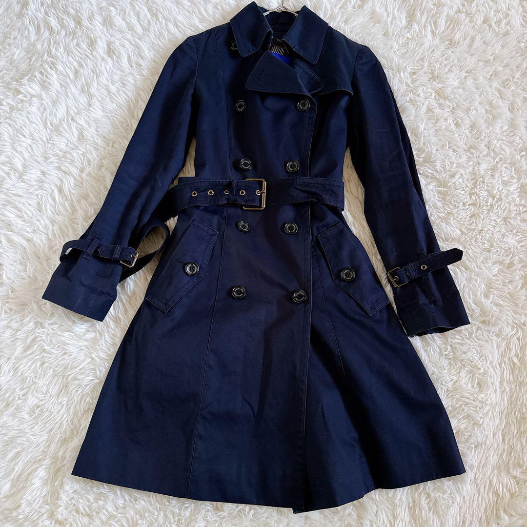 現行タグ ブルーレーベルクレストブリッジ トレンチコート ベルト ライナー付き 現行タグ ブルーレーベルクレストブリッジ トレンチコート ベルト ライナー付き