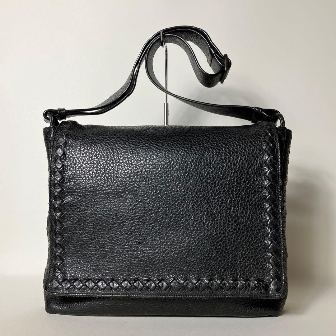 2510-164| |ボッテガヴェネタ イントレチャート メッセンジャーバッグBottega Veneta