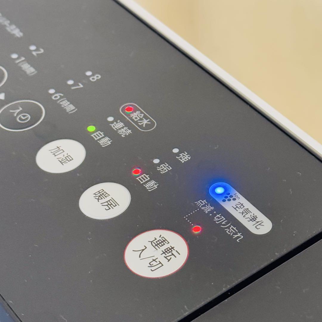 シャープ　加湿機能付　セラミックファンヒーター　HX-PK12-W 2022年製